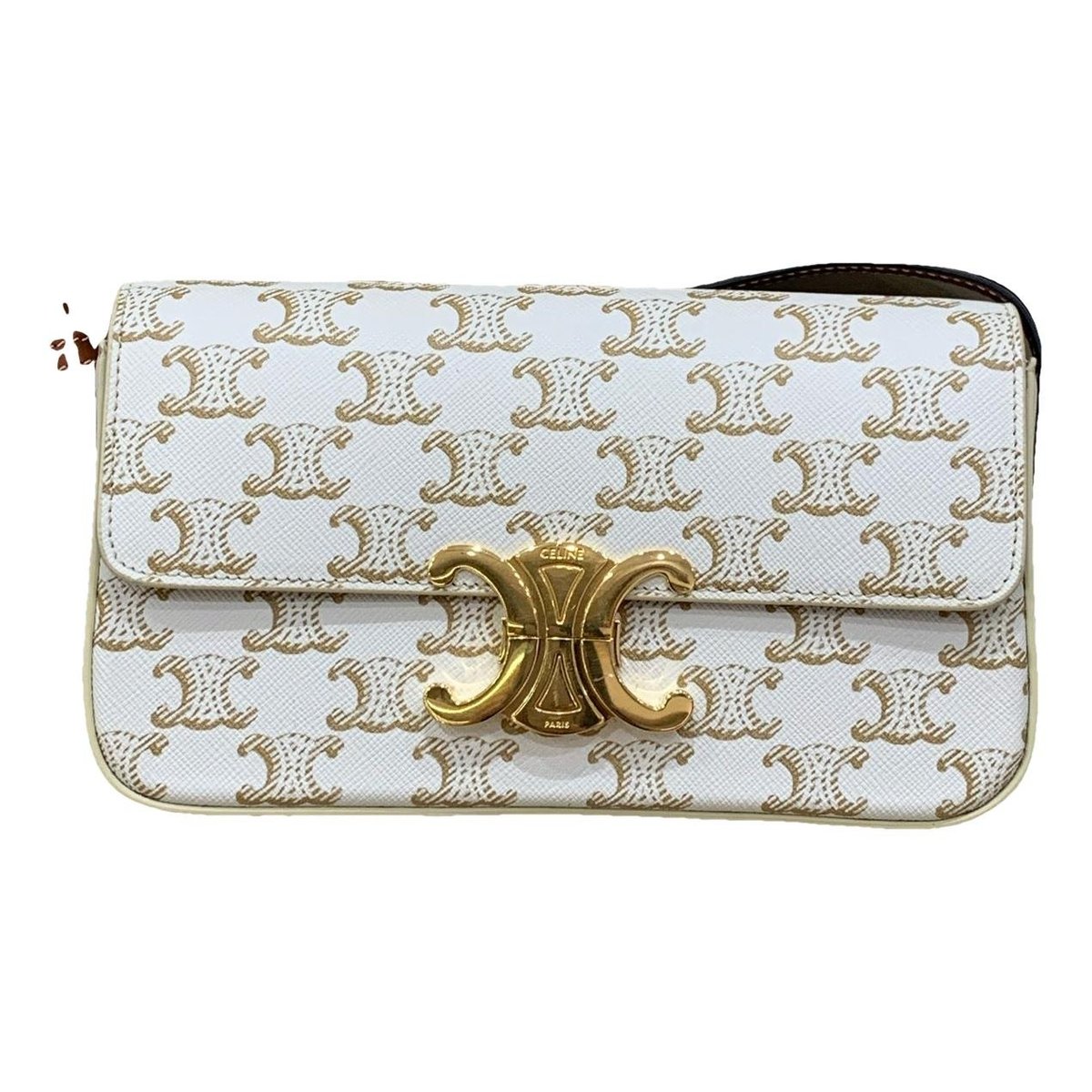 Triomphe Long leather handbag