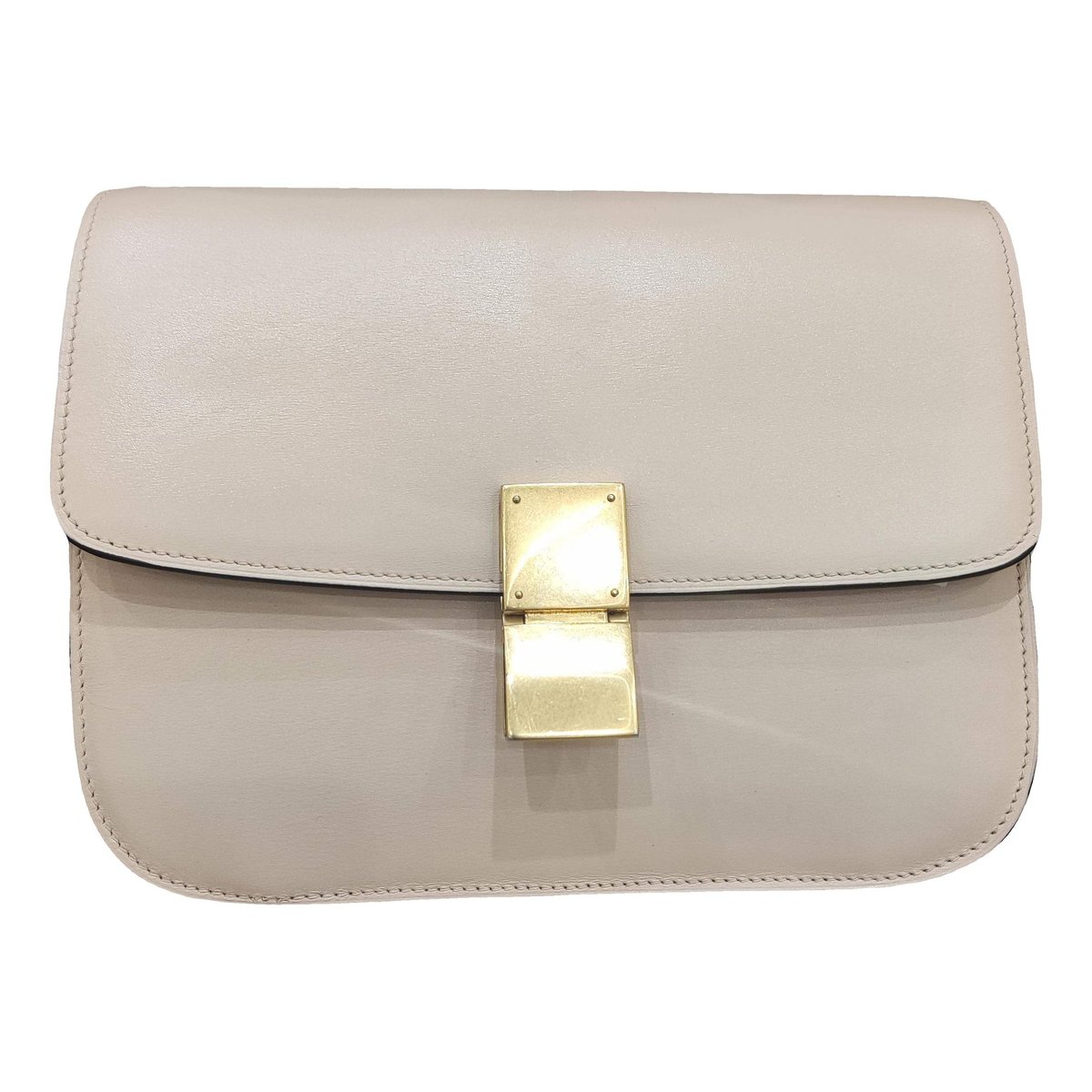 Classic leather handbag