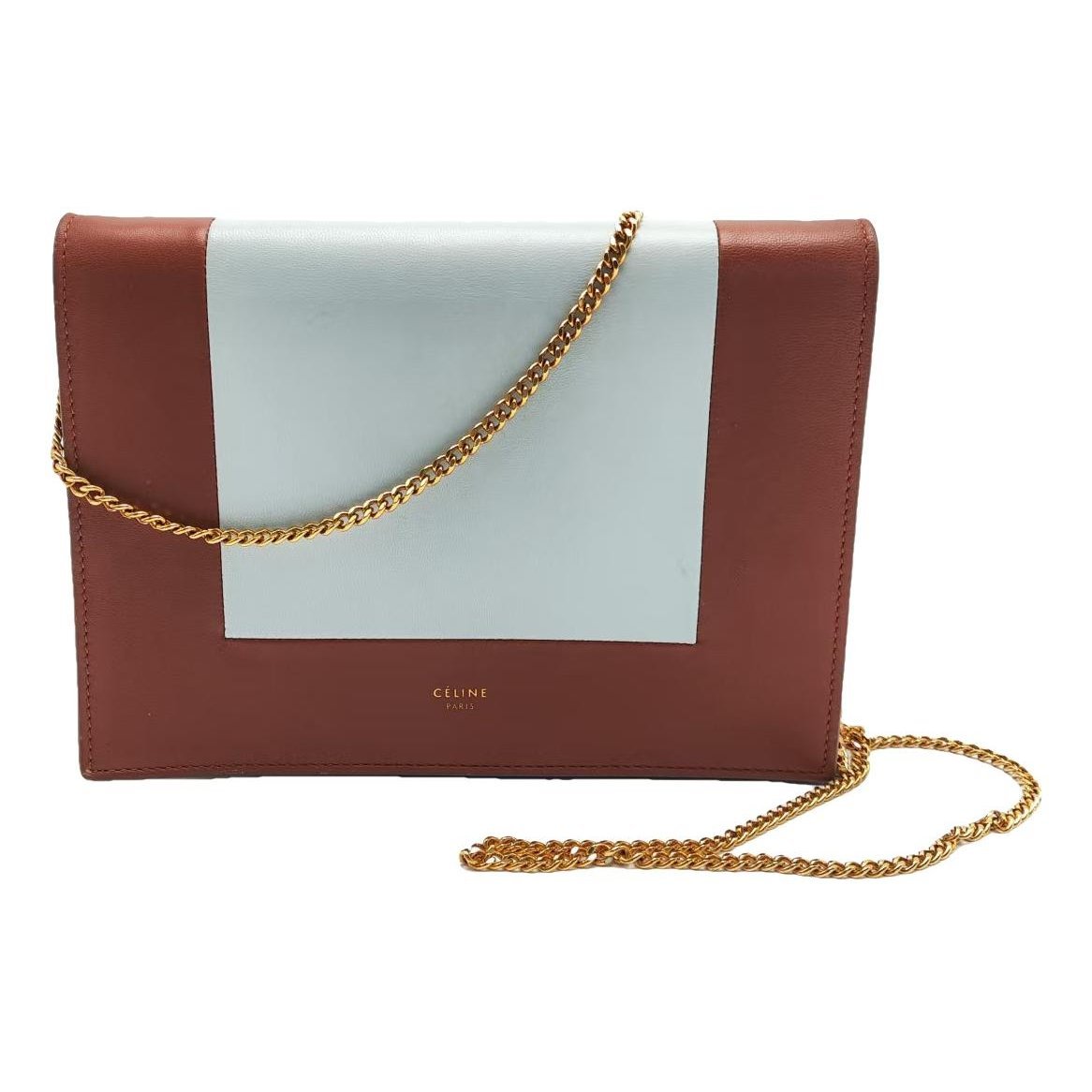 Frame leather crossbody bag