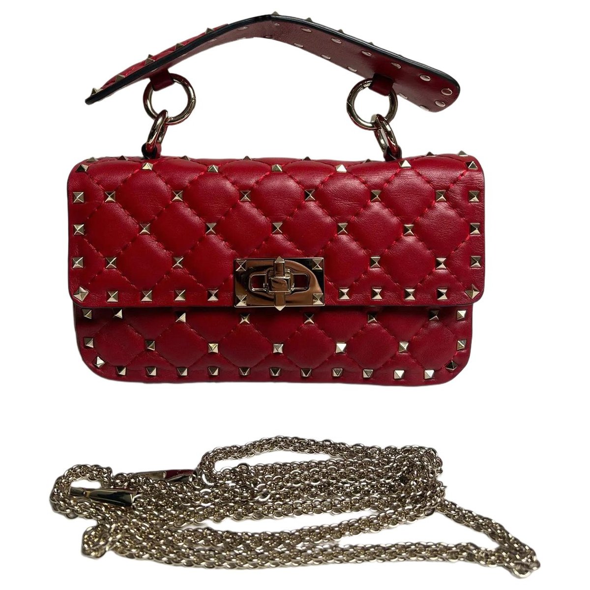 Roman Stud leather handbag