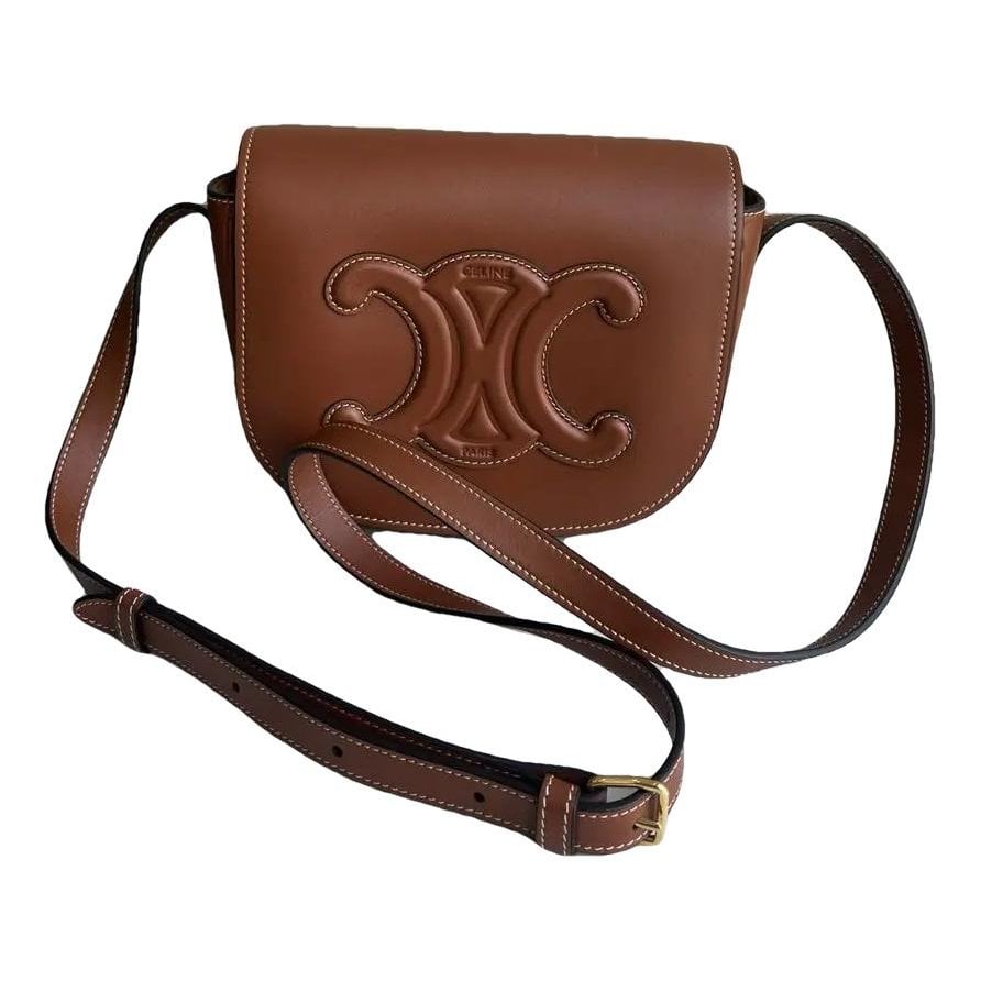 Clea leather crossbody bag