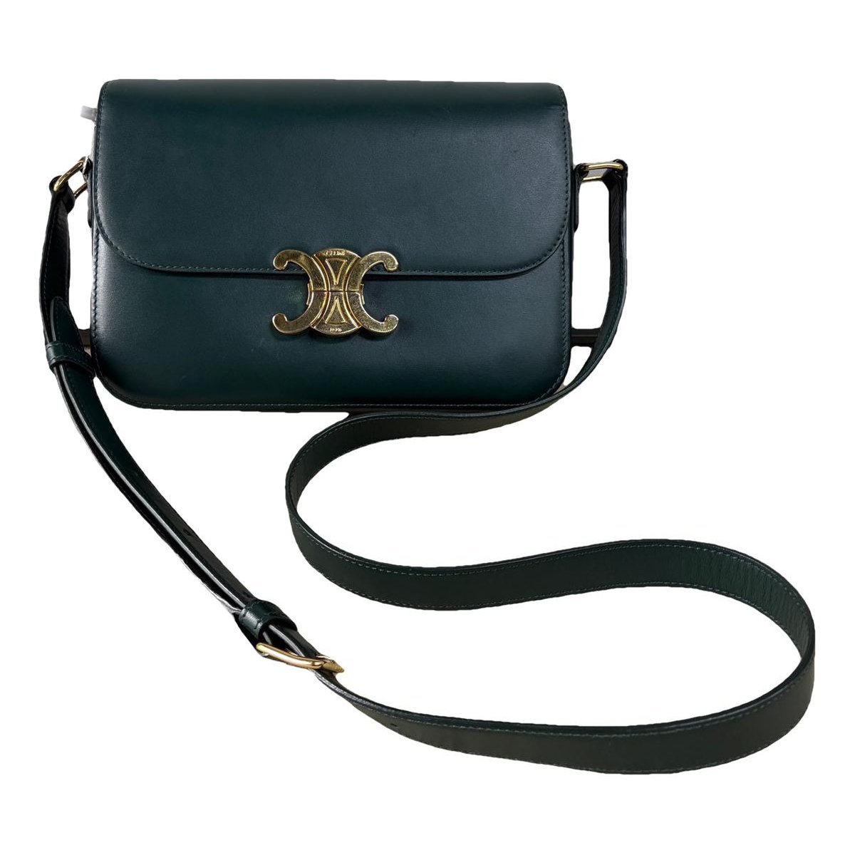 Triomphe leather handbag