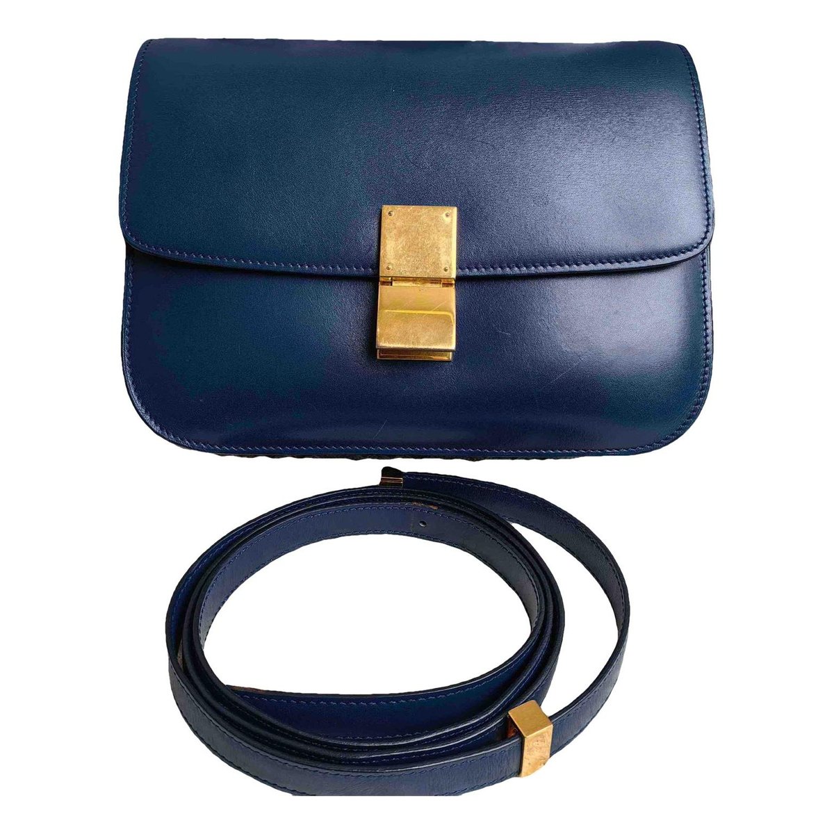 Classic leather handbag