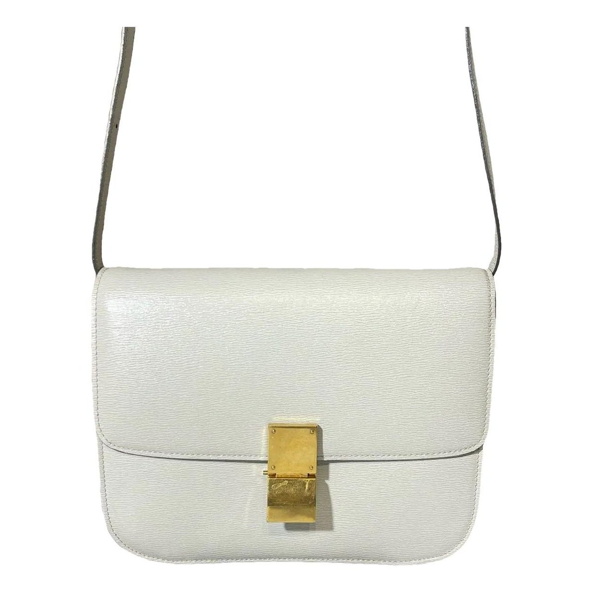 Classic leather crossbody bag
