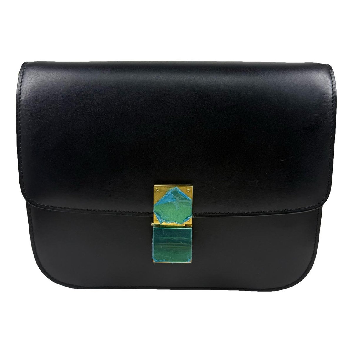 Classic leather crossbody bag