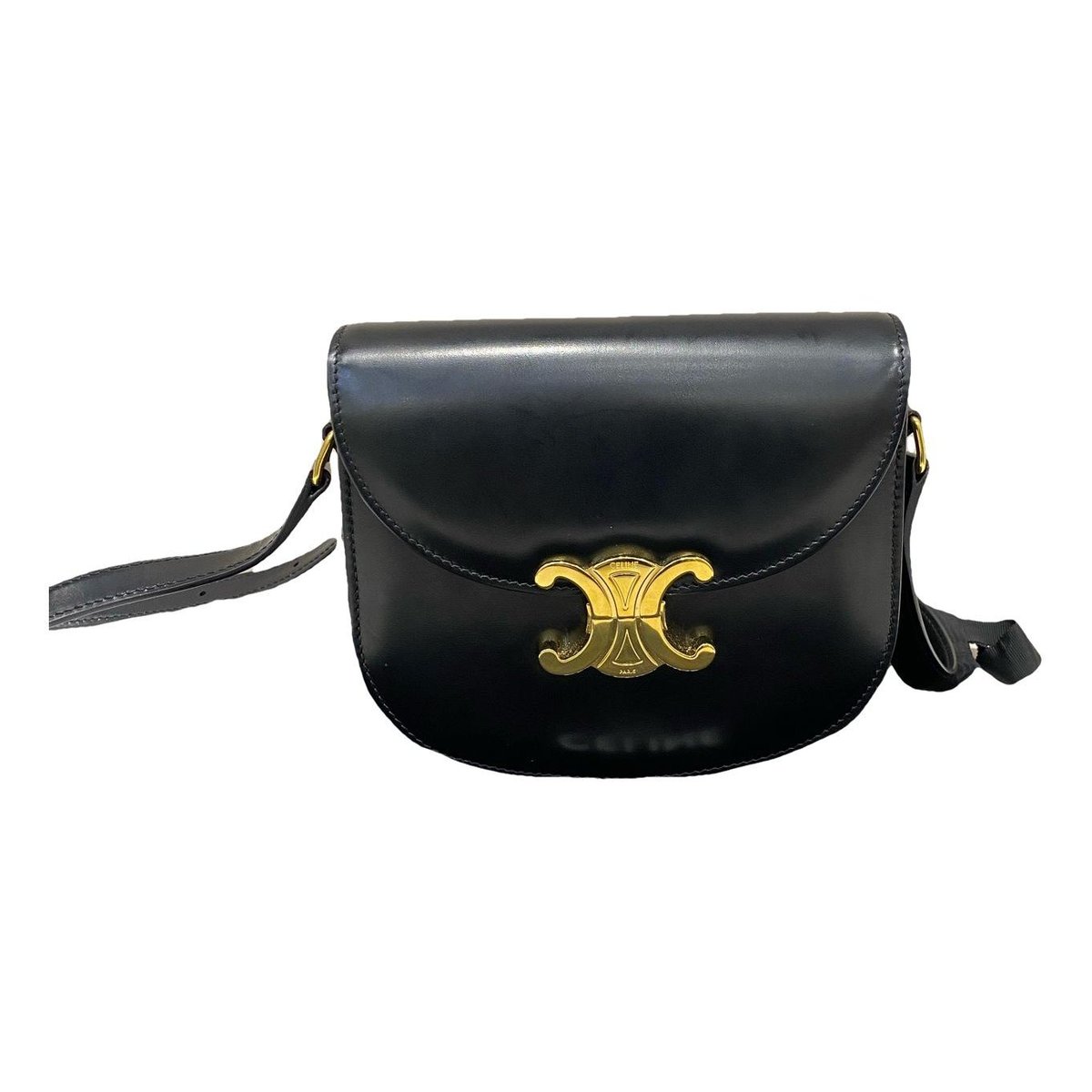 Triomphe leather handbag
