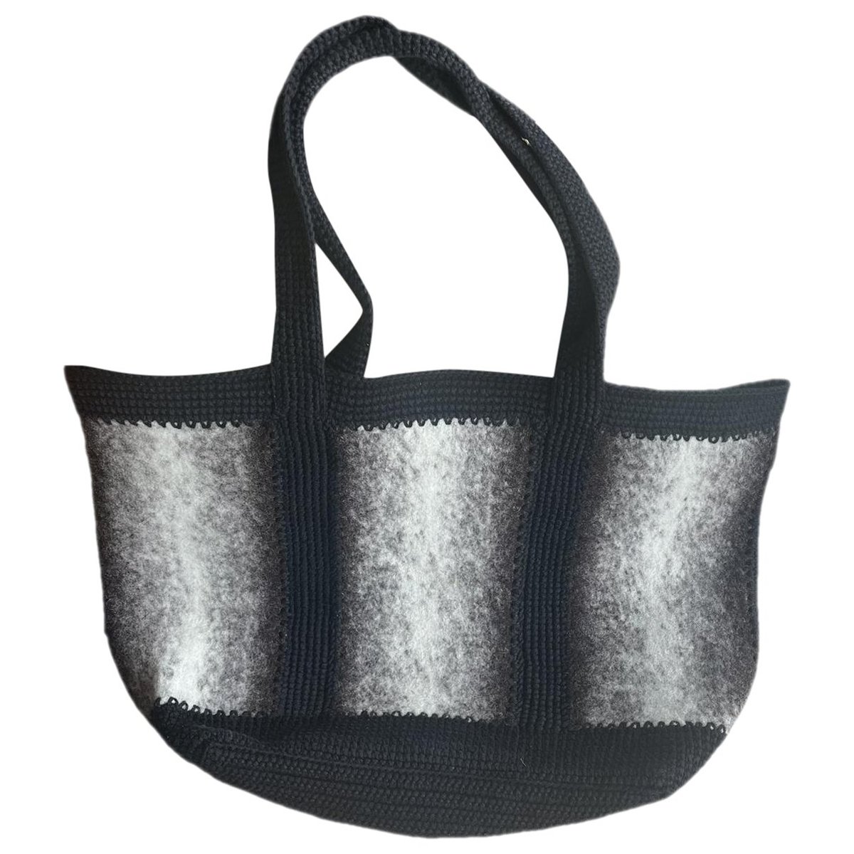Cabas wool tote