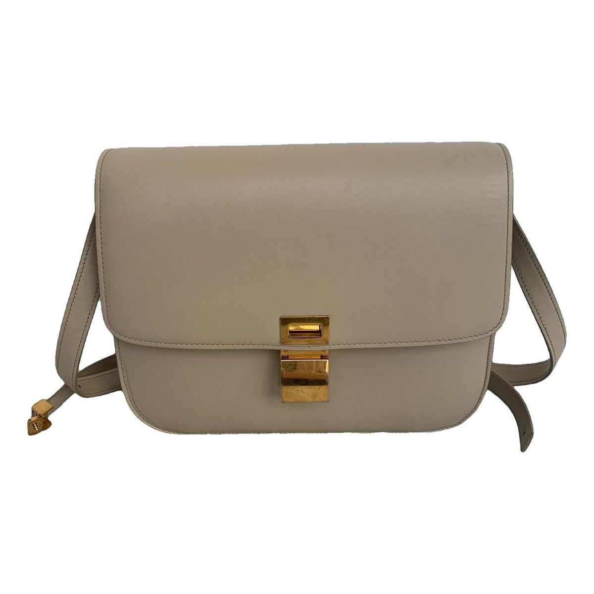 Classic leather crossbody bag