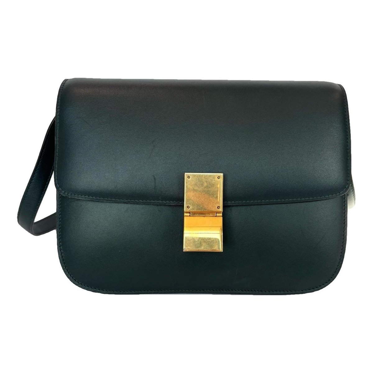 Classic leather handbag
