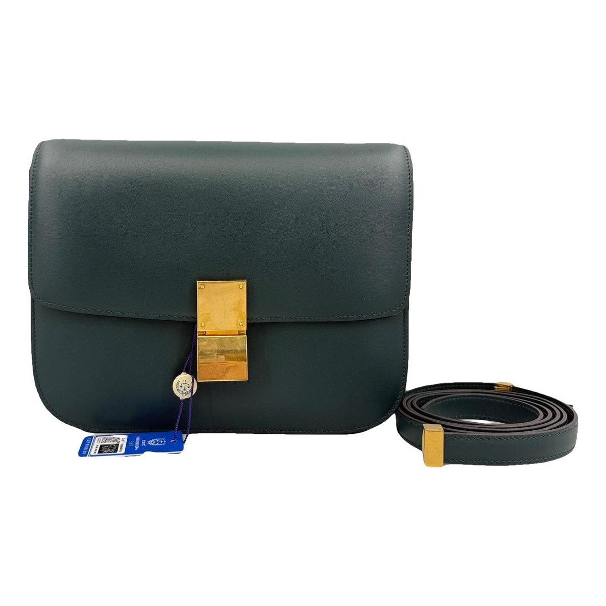 Classic leather handbag