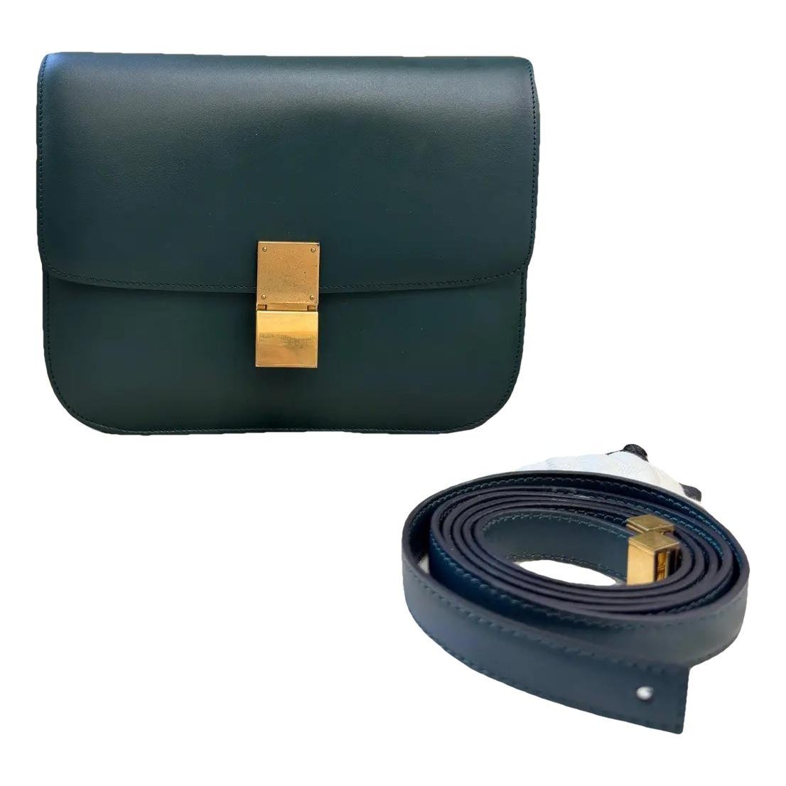 Classic leather handbag
