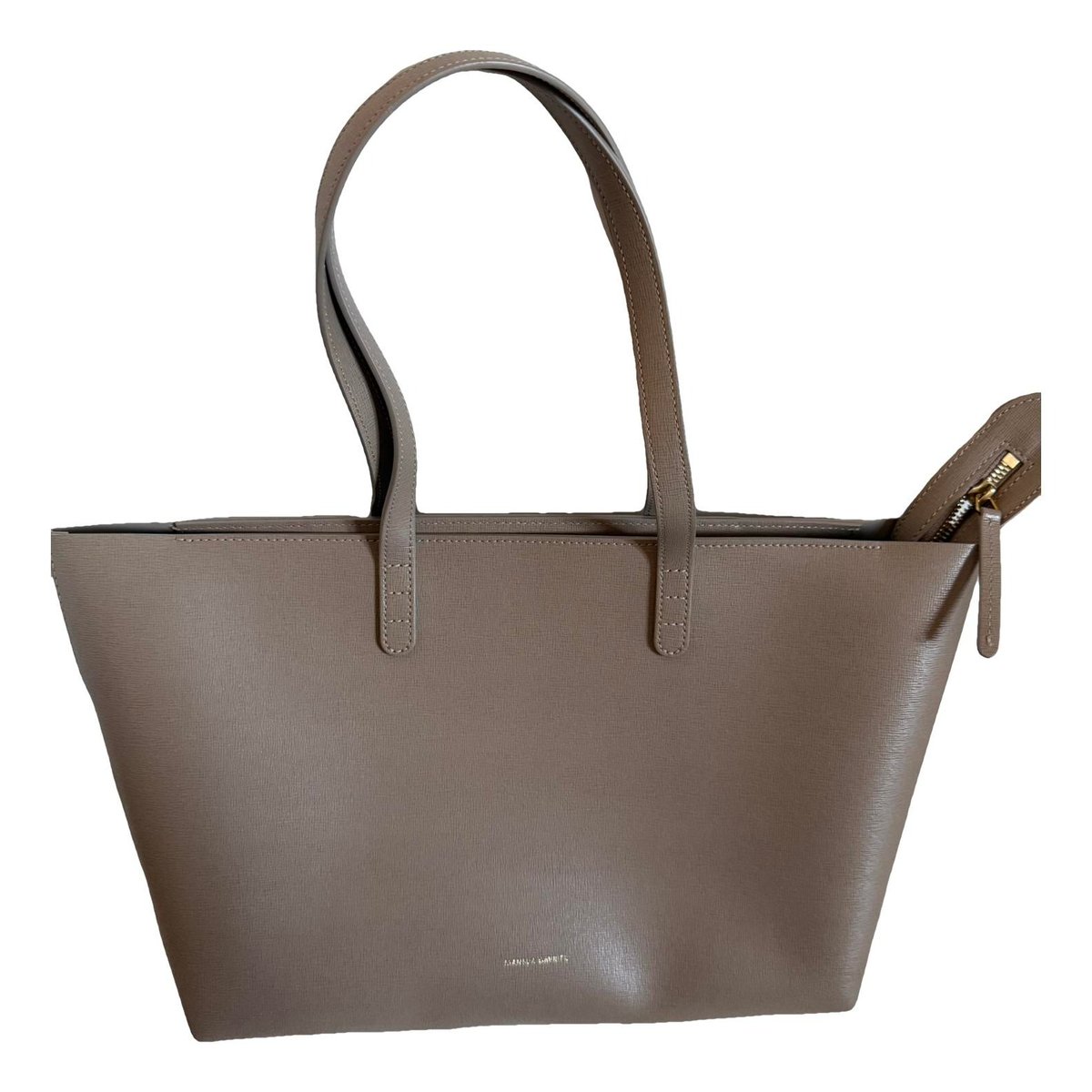 Leather tote
