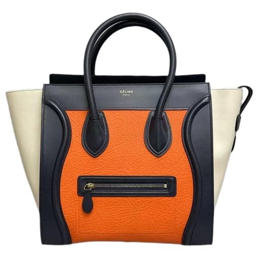 Luggage leather handbag