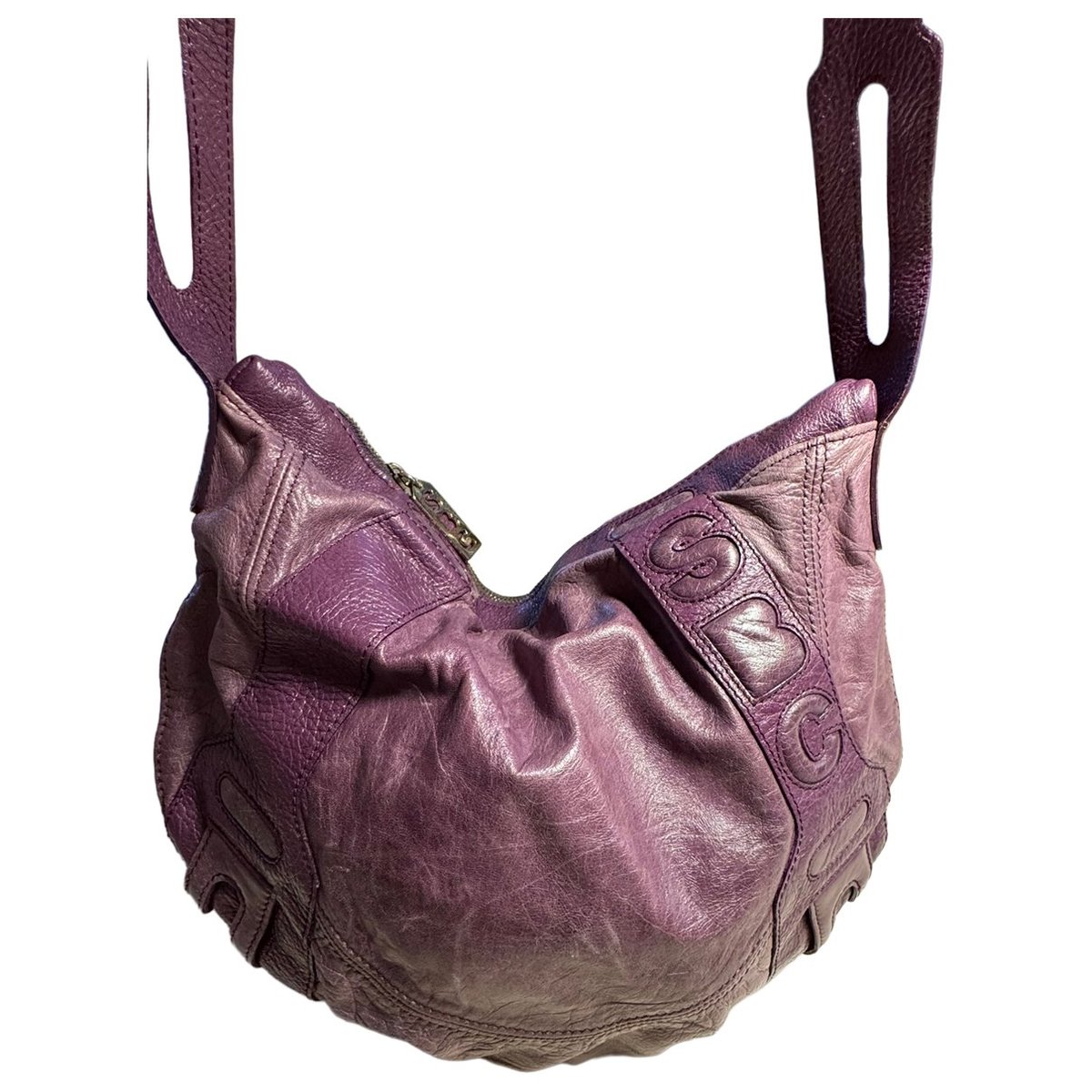 Leather crossbody bag