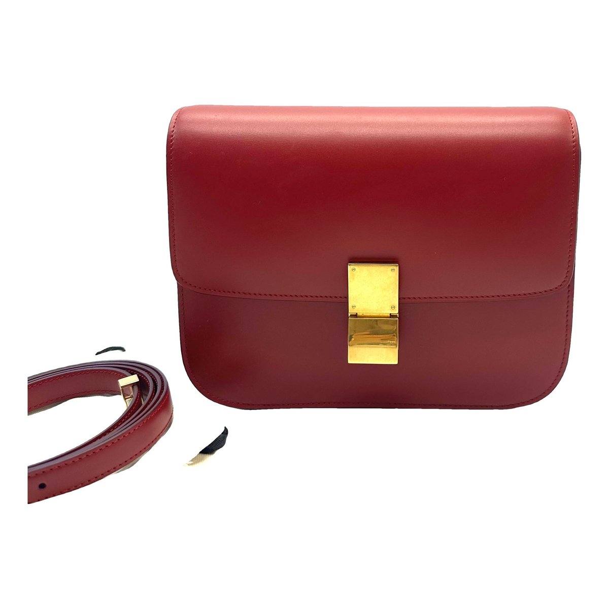 Classic leather handbag