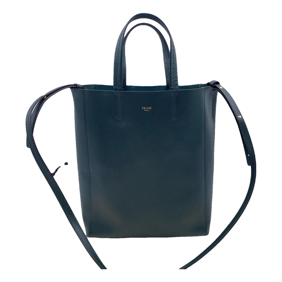 Cabas leather handbag