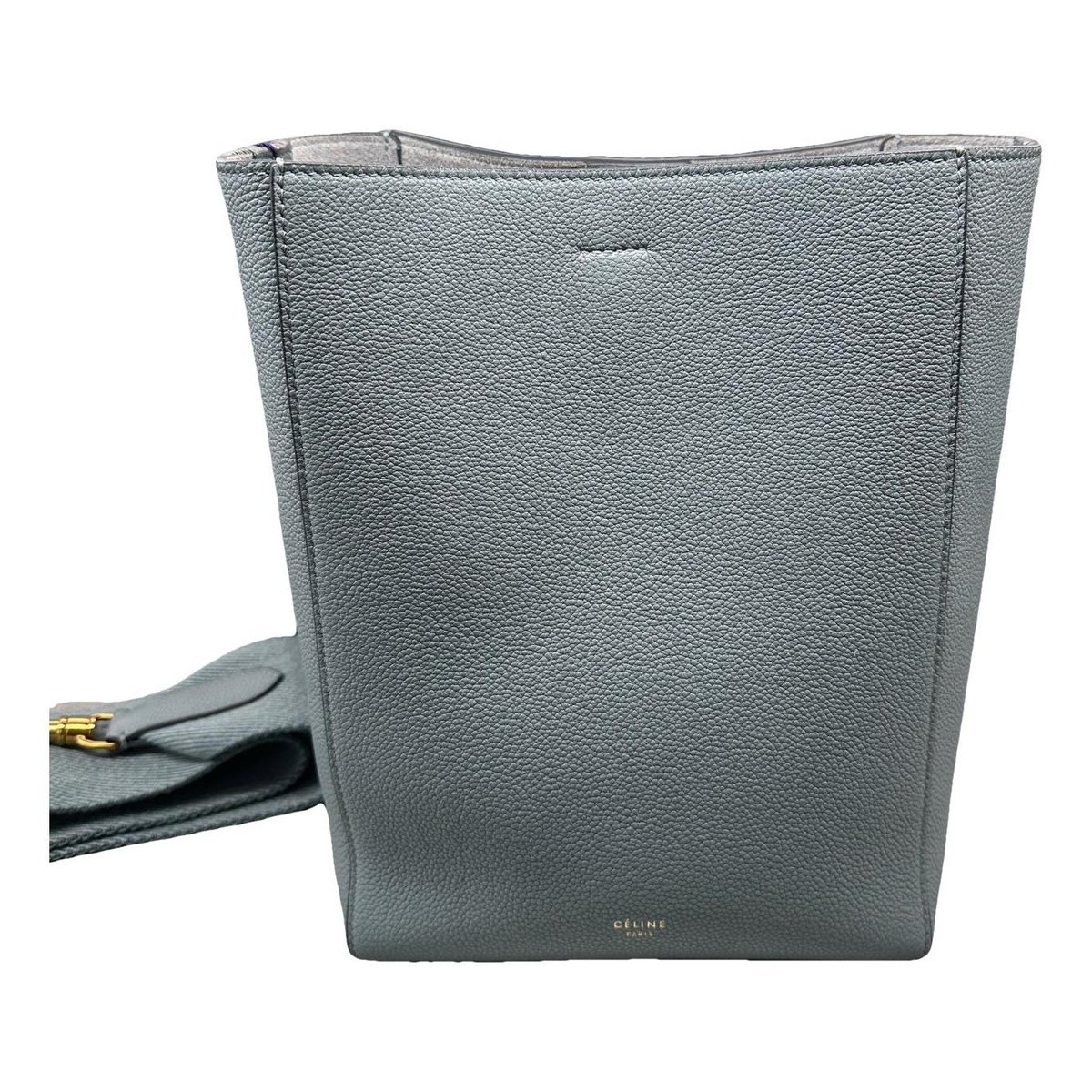 Seau Sangle leather tote