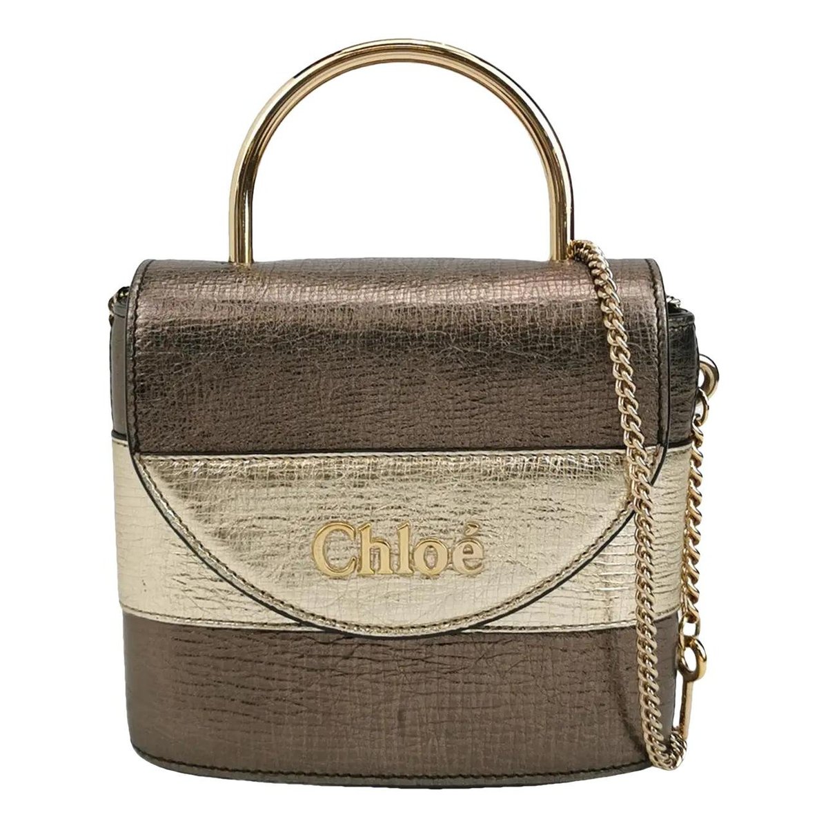 Aby Lock leather crossbody bag
