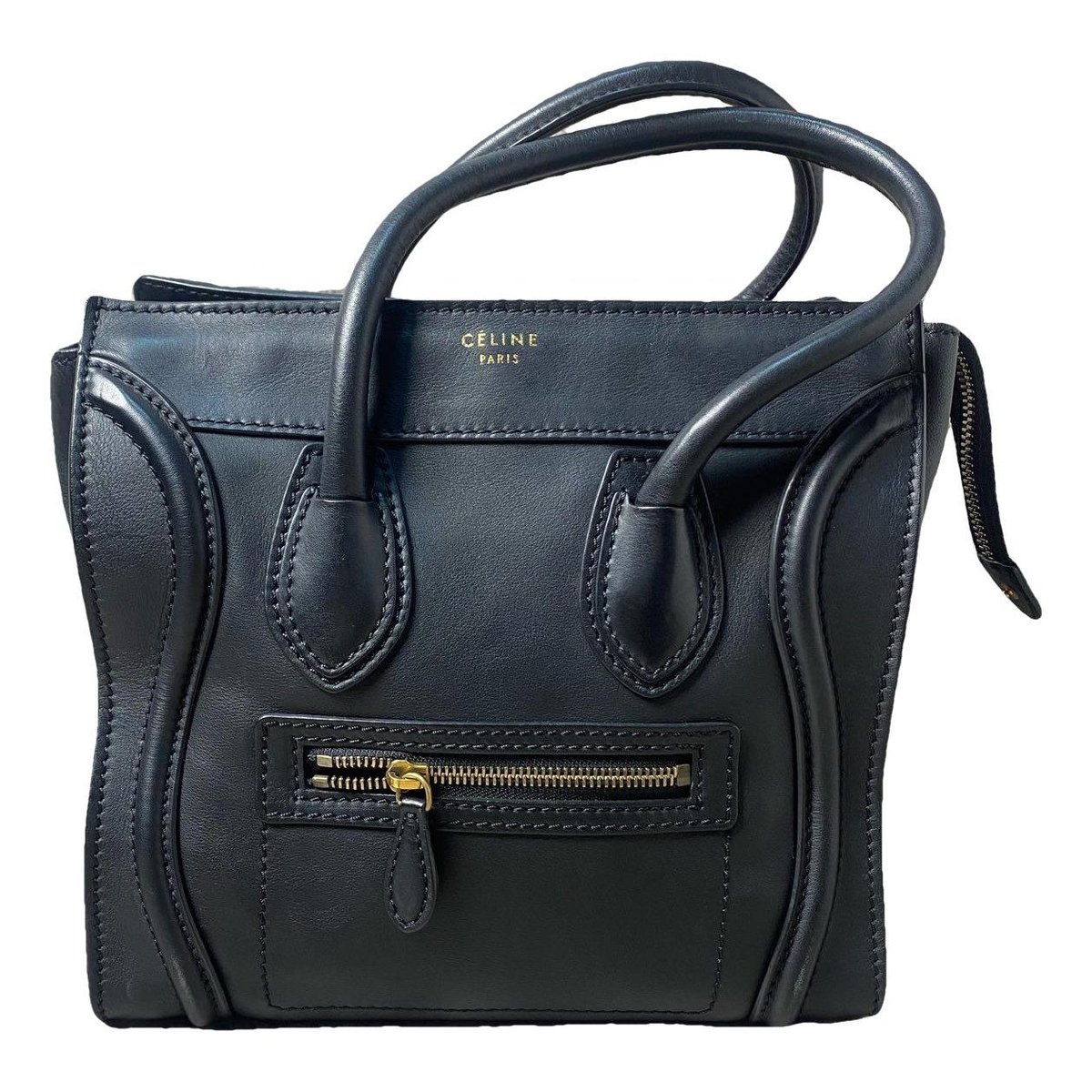 Luggage leather handbag