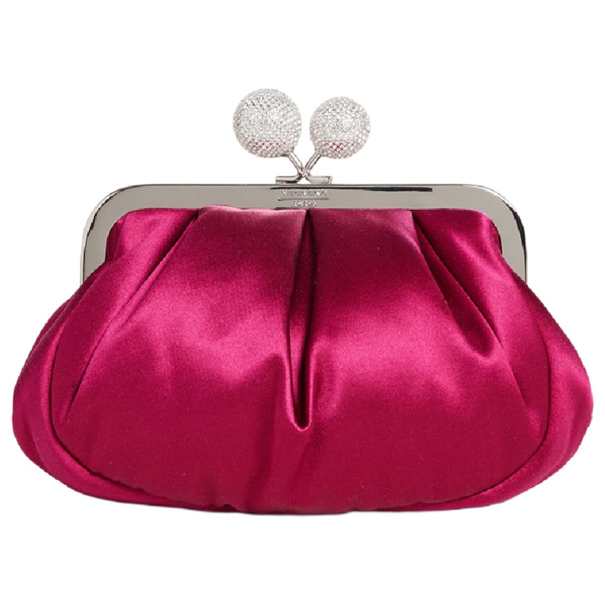 Silk crossbody bag