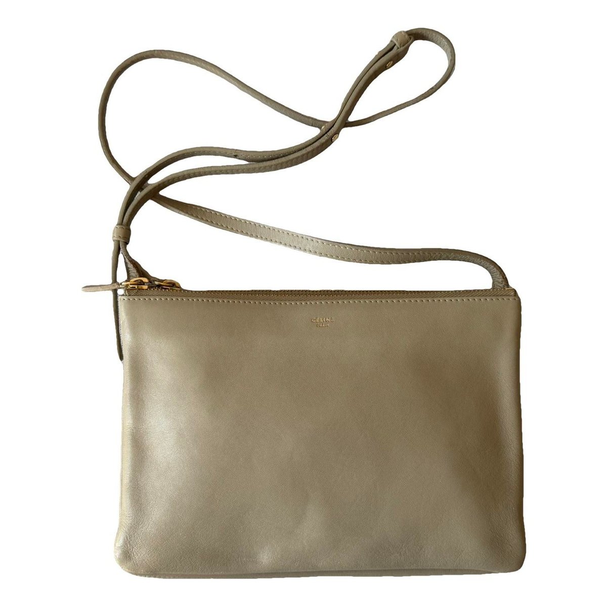 Trio leather crossbody bag