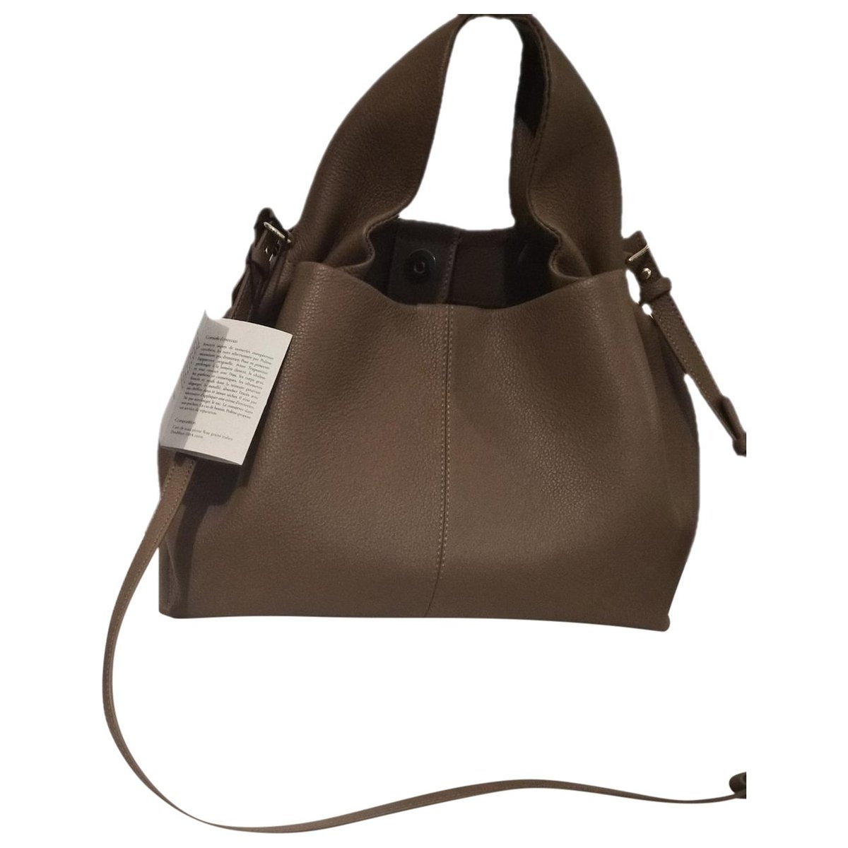 Numéro Neuf leather crossbody bag