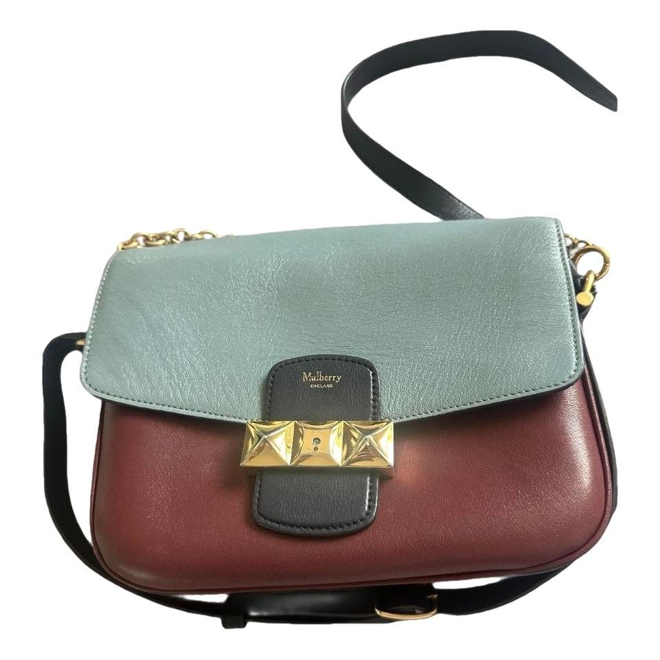 Delphie leather handbag