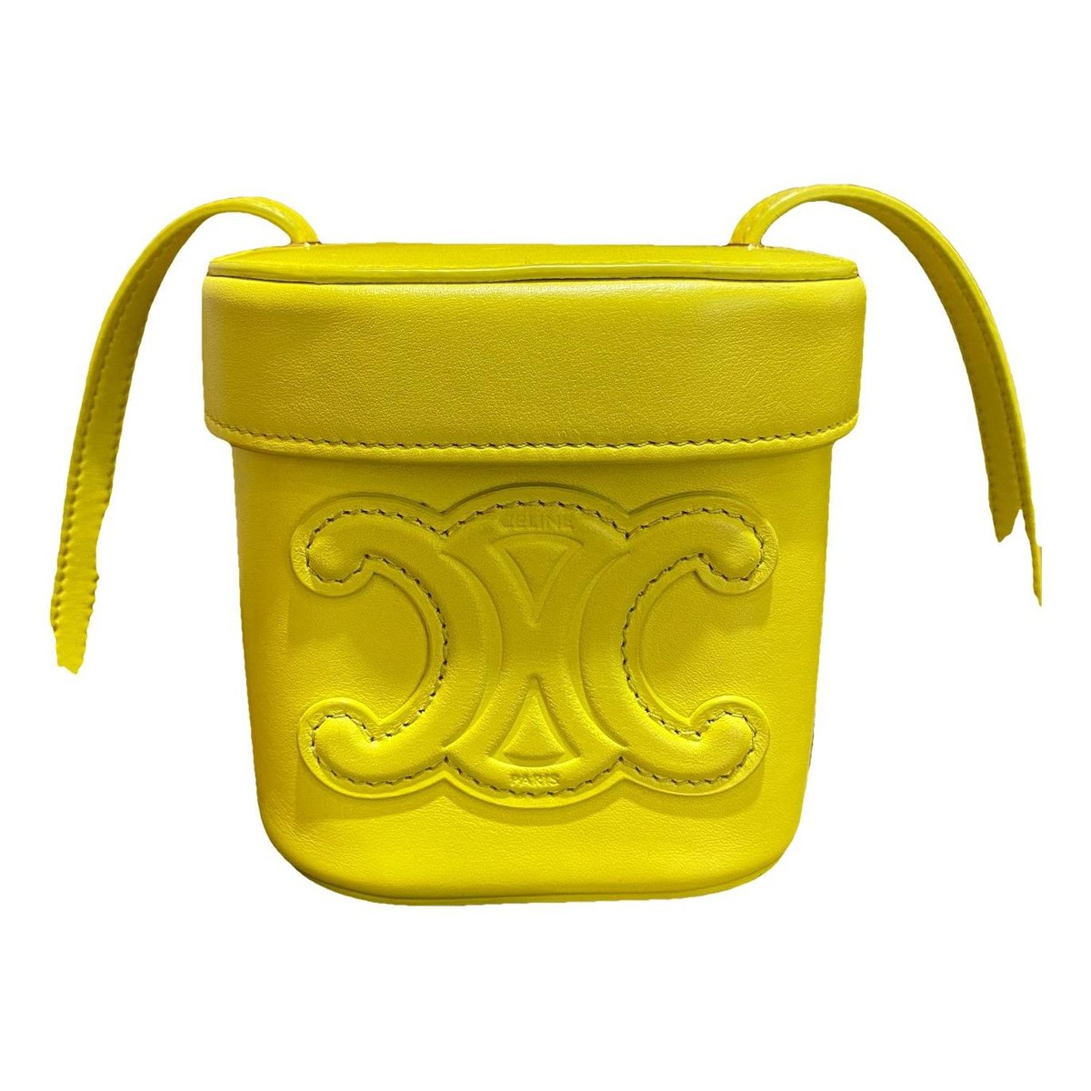 Triomphe leather handbag