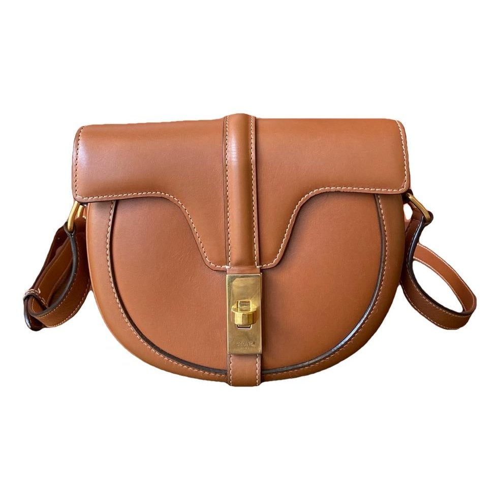 SAC 16 BESACE leather handbag
