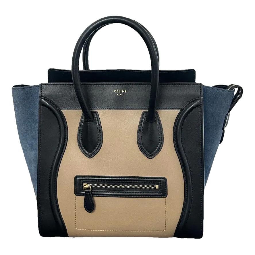Luggage leather handbag