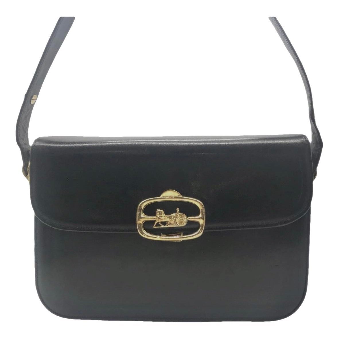 Triomphe leather handbag