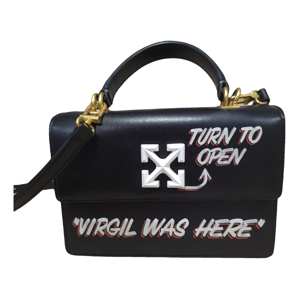 Jitney 1.4 leather handbag