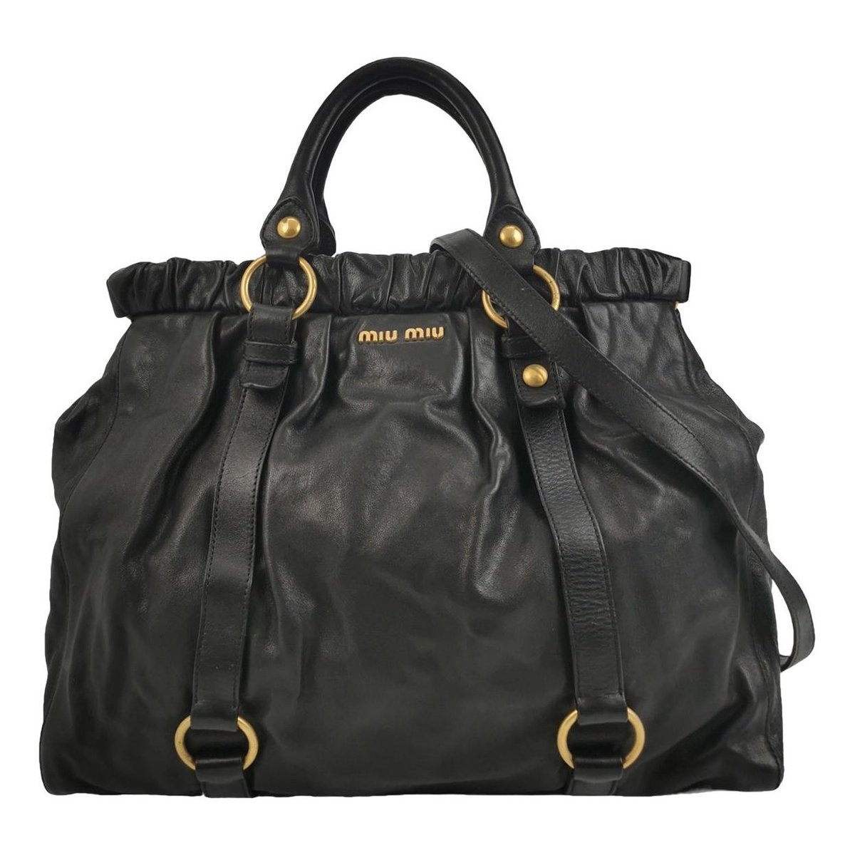 Vitello leather handbag