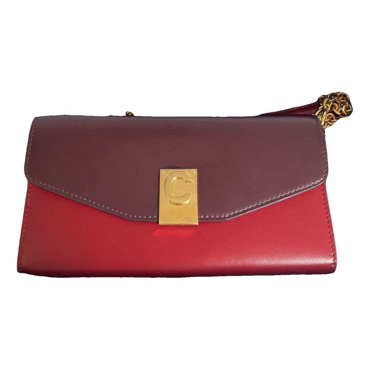 C bag leather handbag