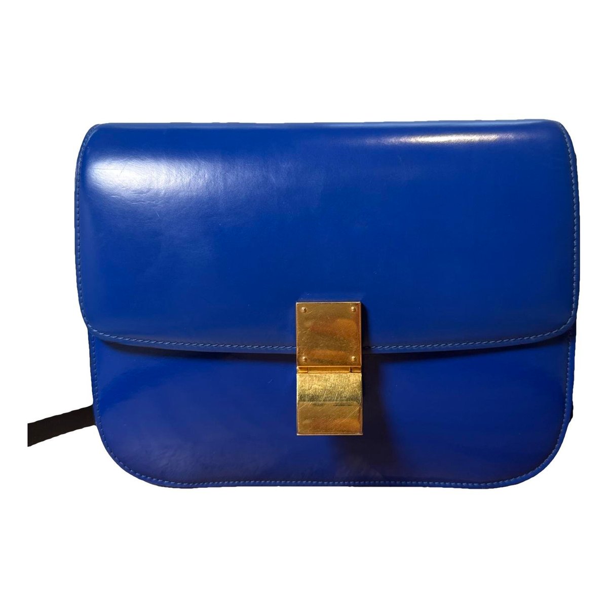 Classic leather crossbody bag
