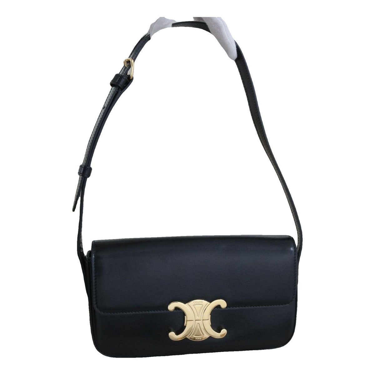 Triomphe leather handbag