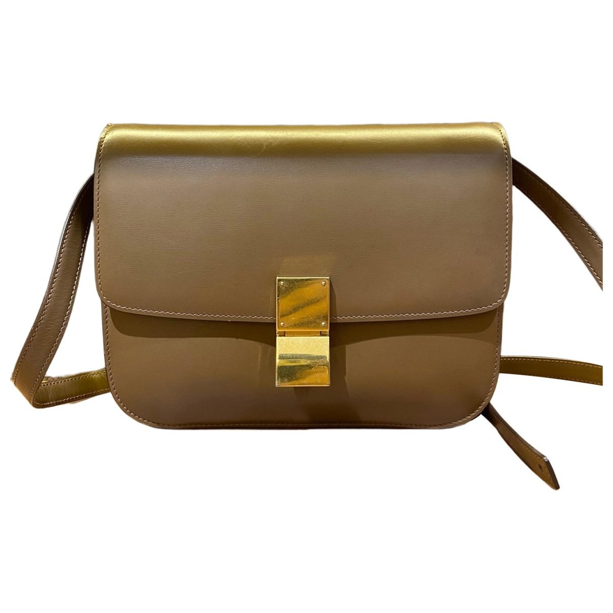 Classic leather crossbody bag