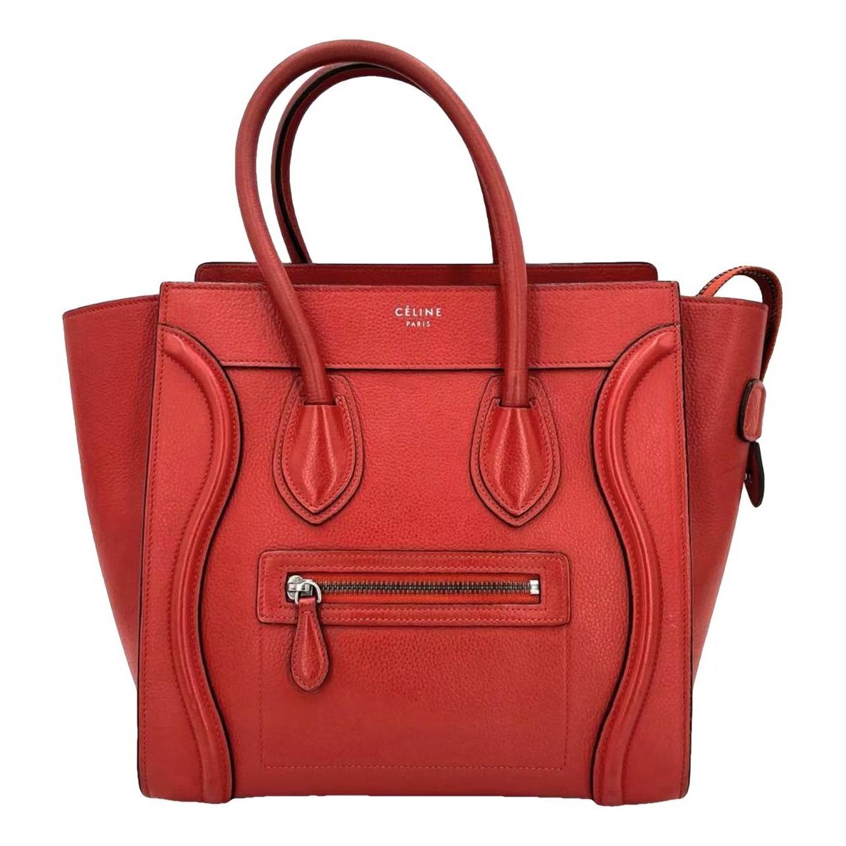 Luggage leather handbag