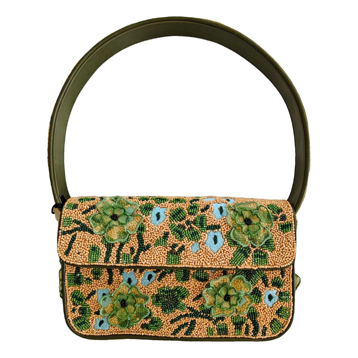 Patent leather handbag