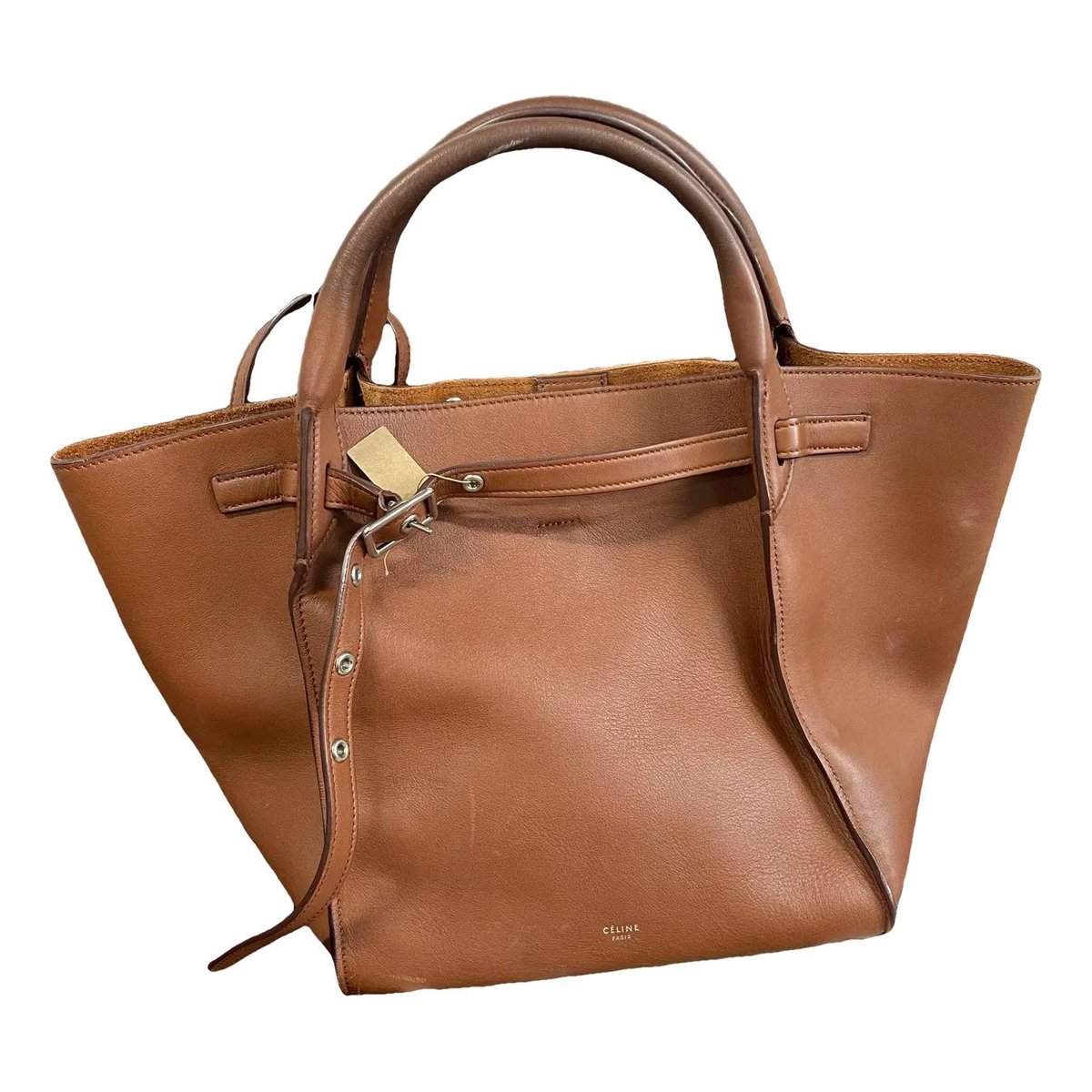 Big Bag leather handbag