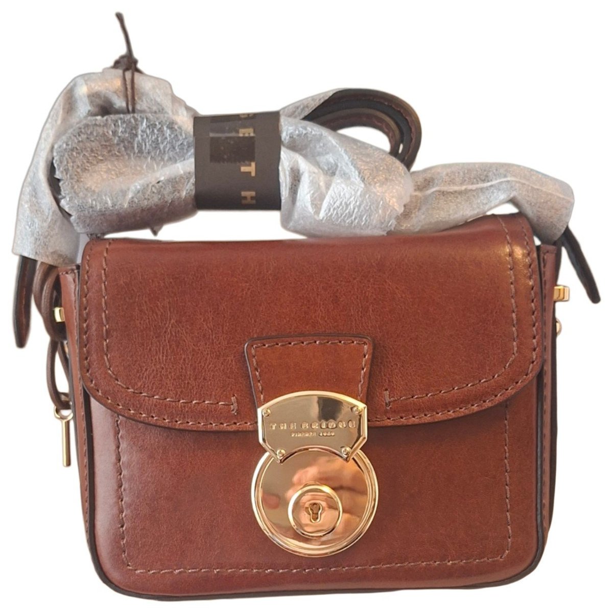 Leather crossbody bag