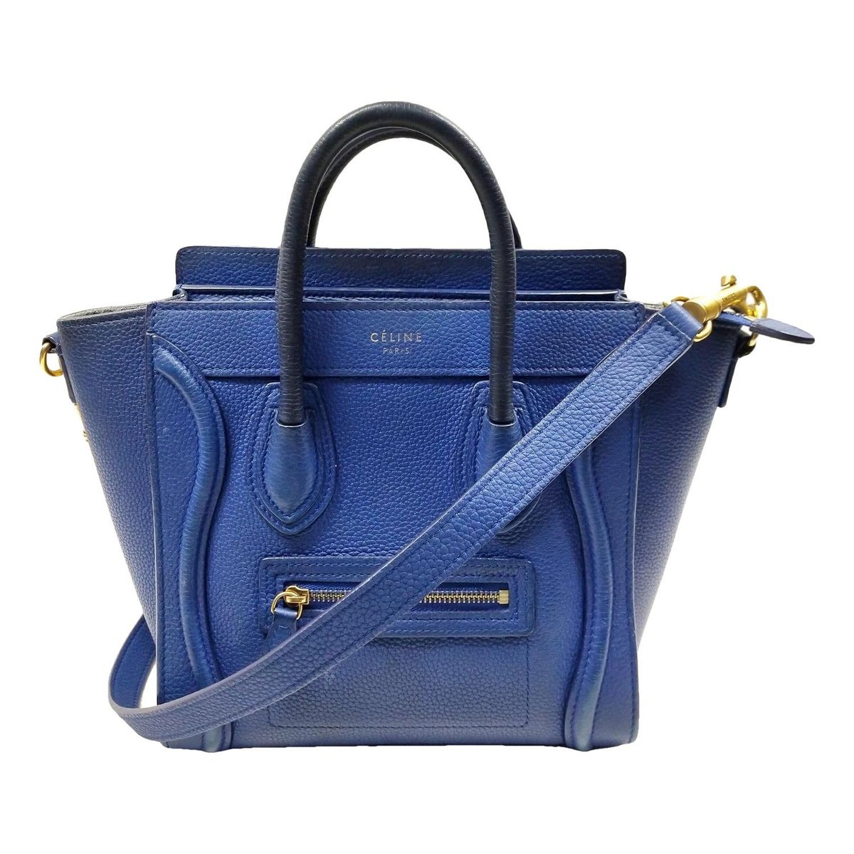Nano Luggage leather handbag