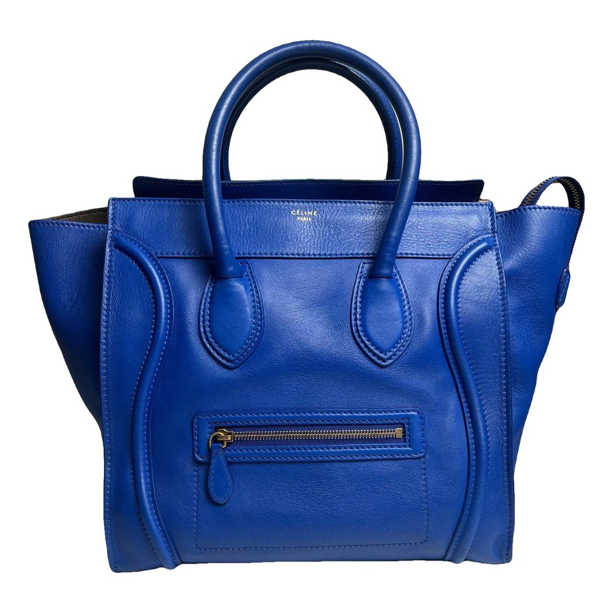 Luggage leather handbag
