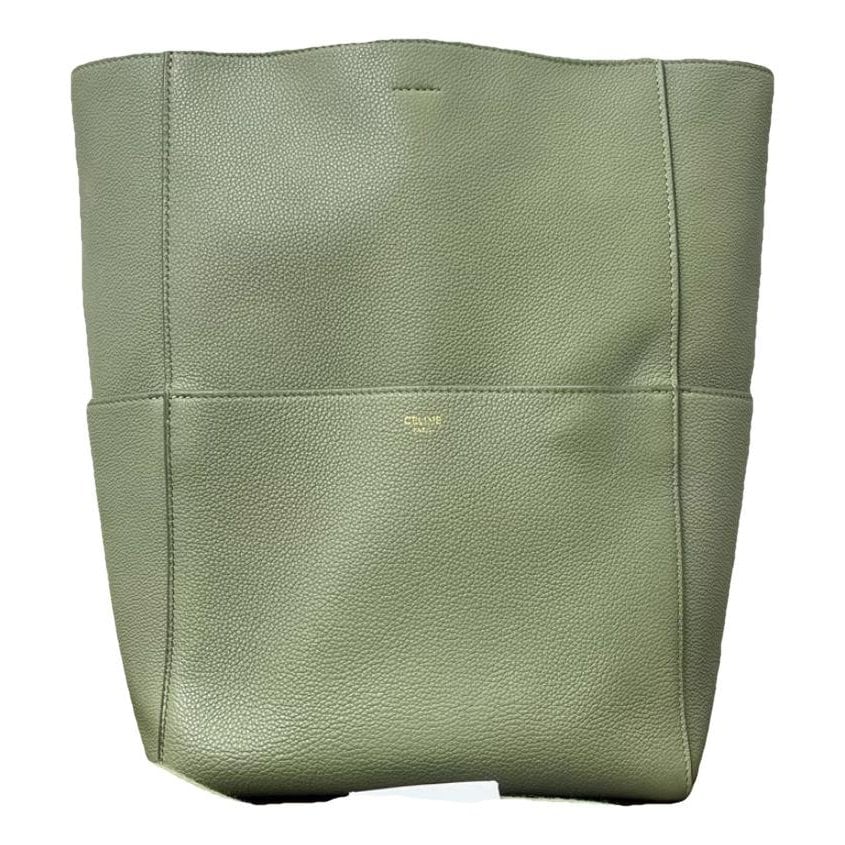 Seau Sangle leather tote