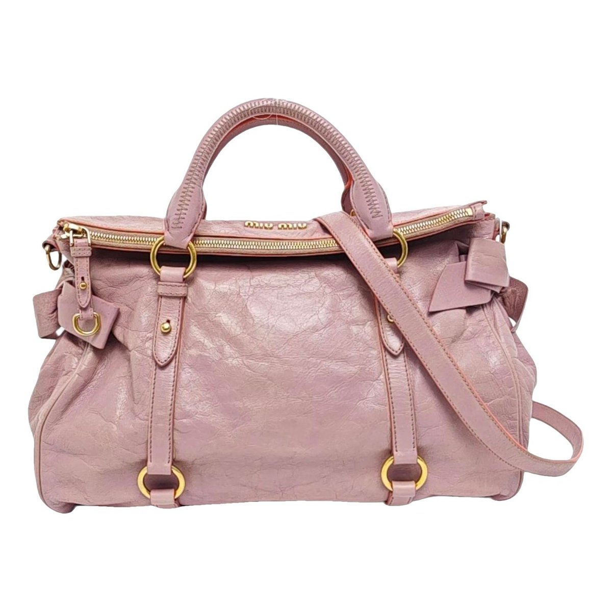 Vitello leather crossbody bag