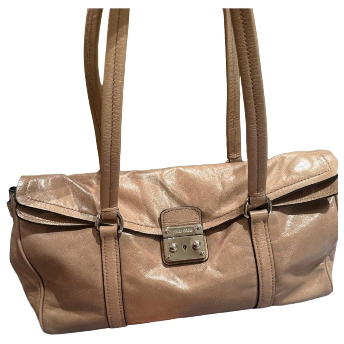 Vitello leather handbag