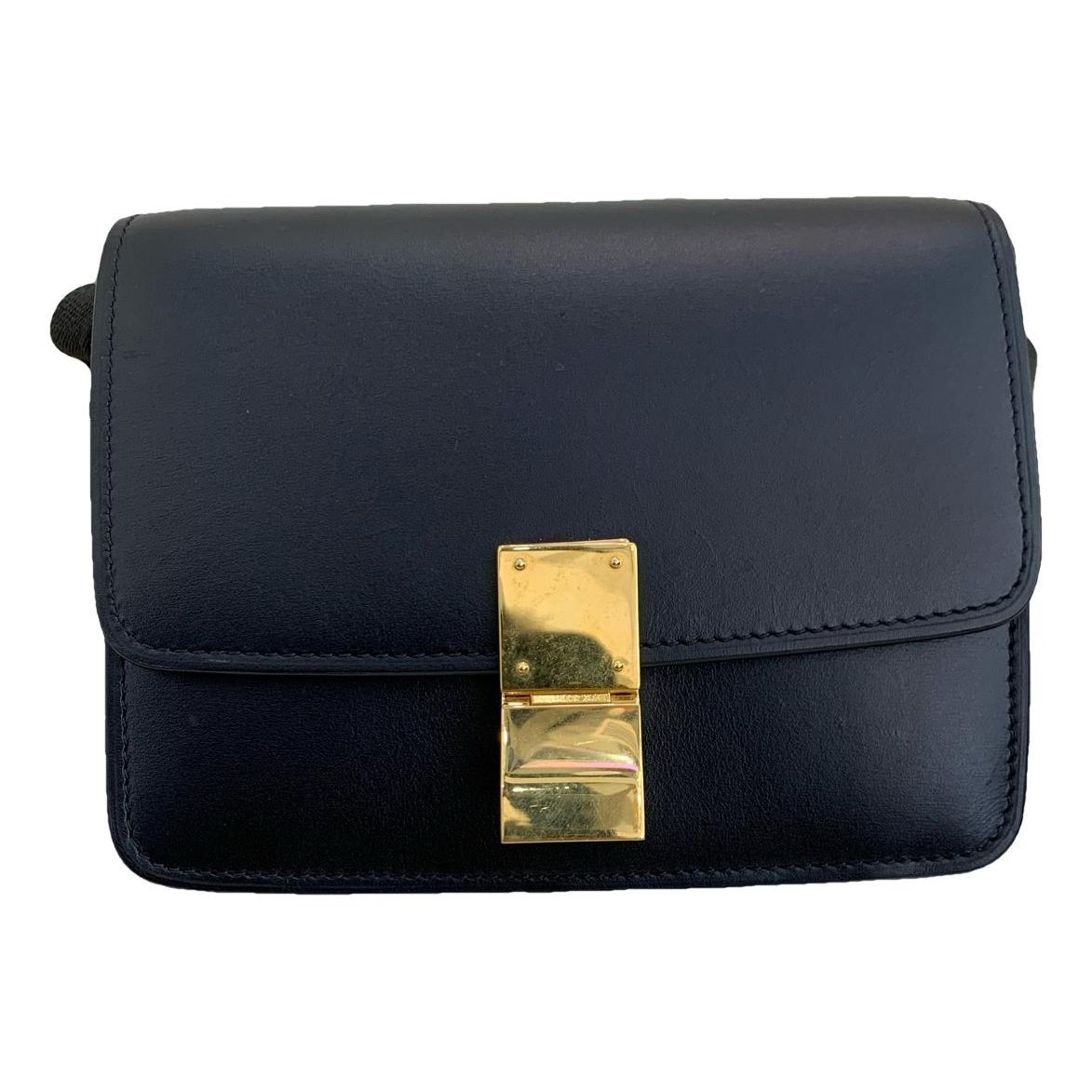 Classic leather crossbody bag