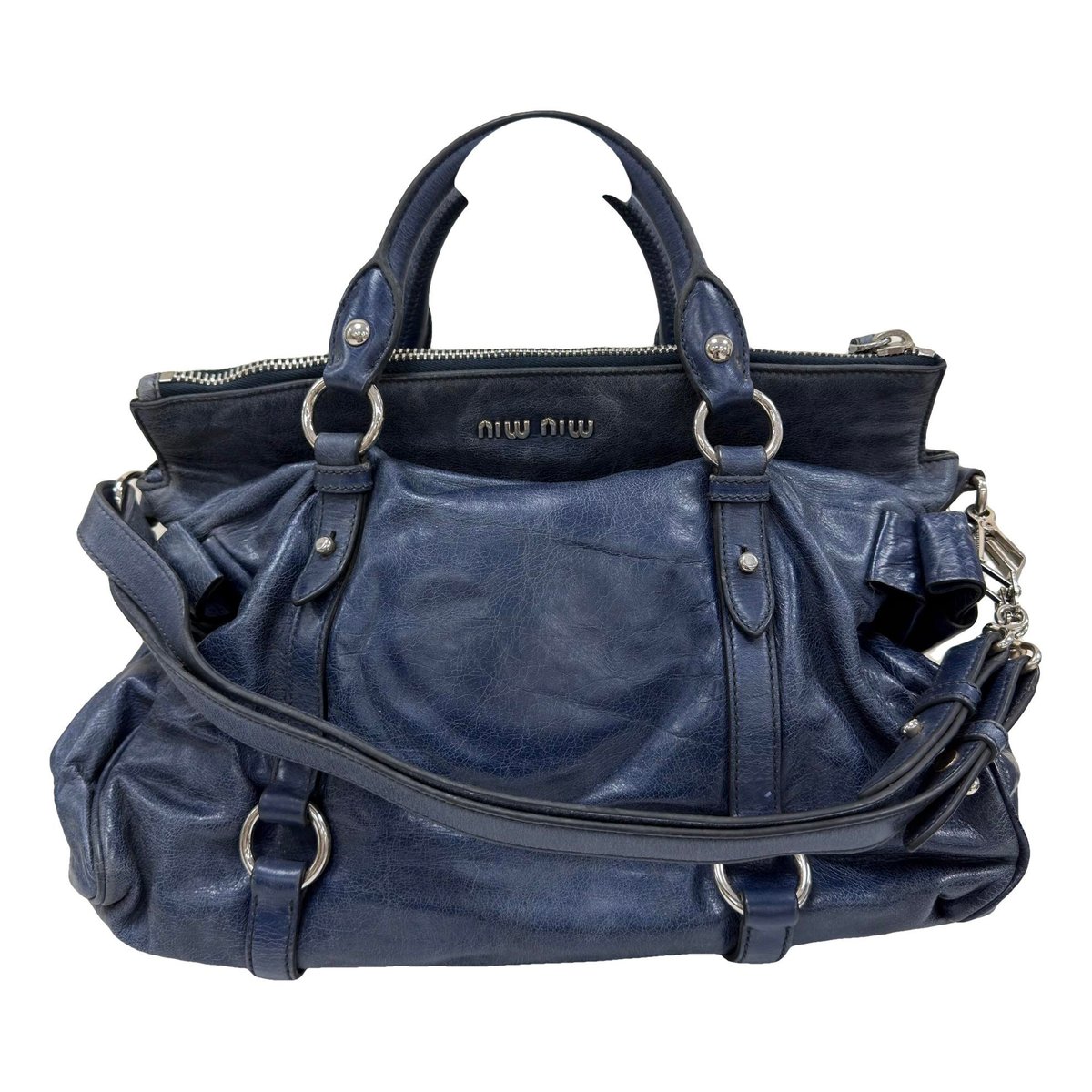 Vitello leather handbag