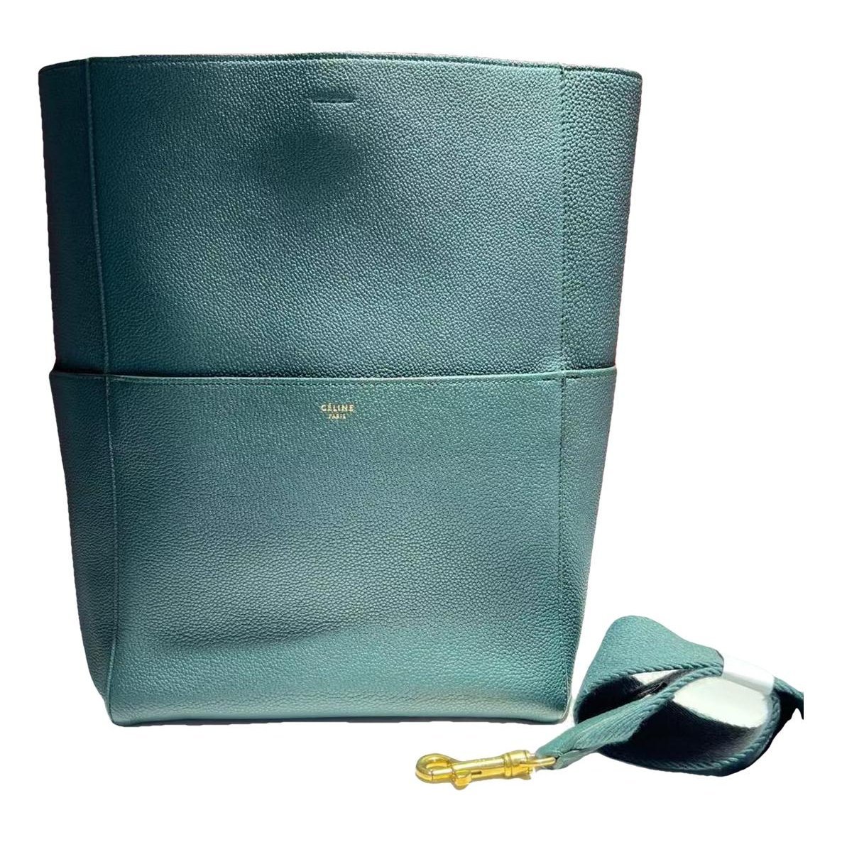 Seau Sangle leather handbag