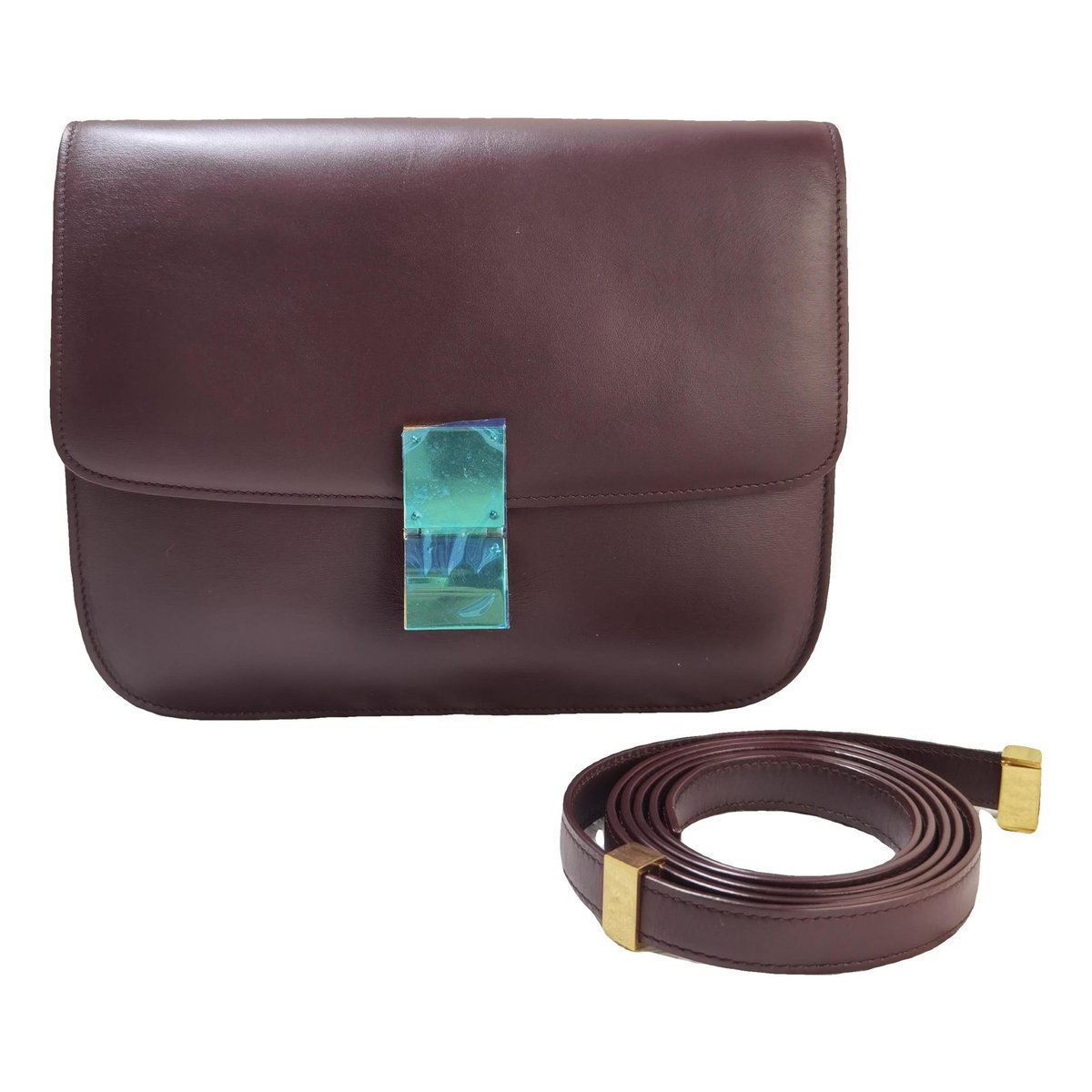 Classic leather handbag